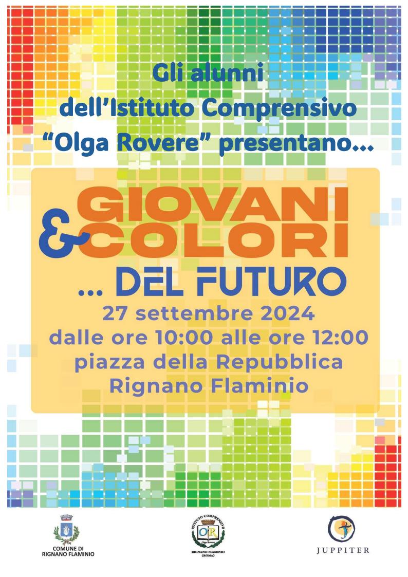 Locandina Giovani e Colori del Futuro